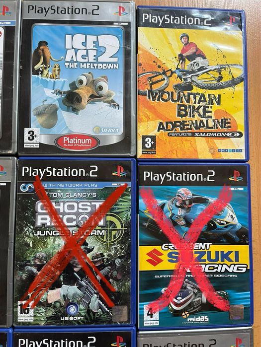 Jogos Playstation 2 em ótimo estado