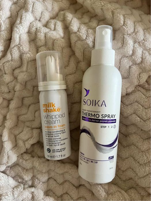 Термозахист Soika, Пінка для волосся Milk shake