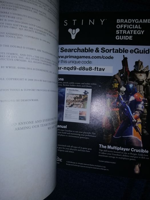 Destiny Signature Series Strategy Guide руководство по игре: 700 грн ...