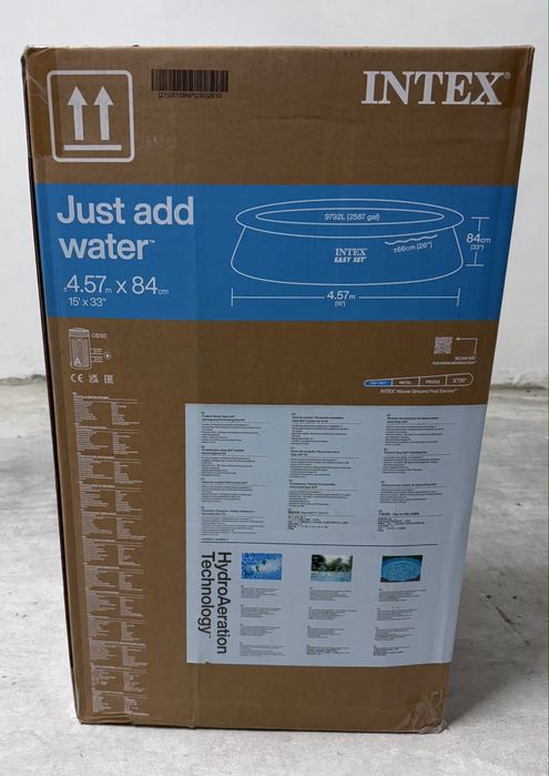 Piscina Intex 4.57m x 84cm