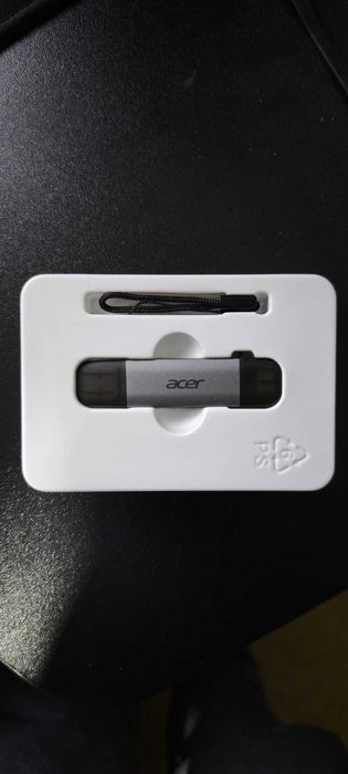 Leitor SD/microSD Acer USB-C Alta Velocidade 5Gbps | Novo