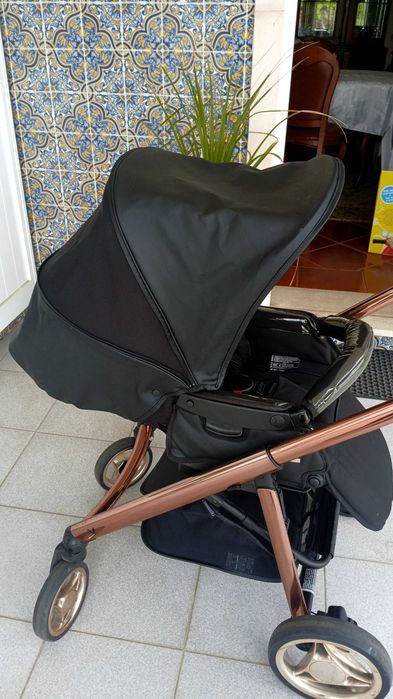 Carrinho passeio bebé  - Bebécar rose gold