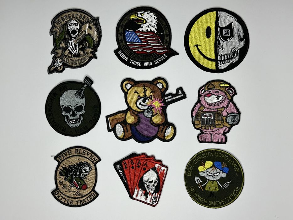 Патчи шевроны от бренда 5.11 премиум качество из США