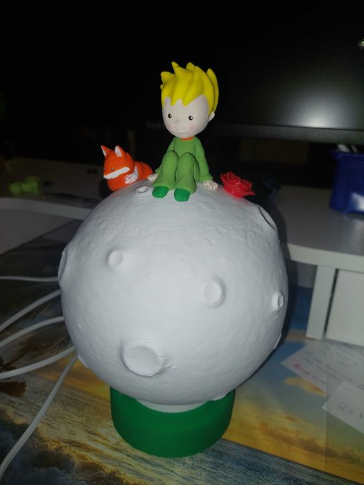 Candeeiro Criança - Peq. Príncipe 3D