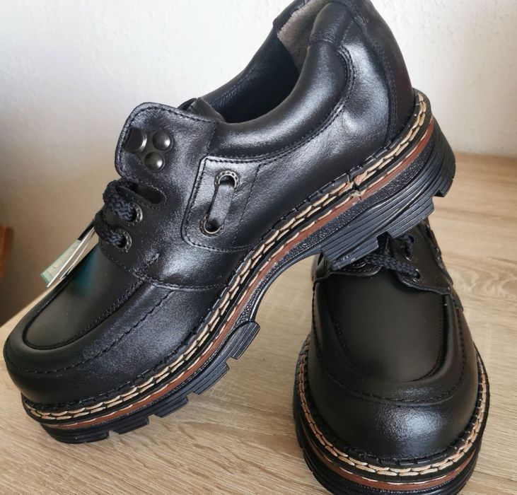 Buty ze skóry naturalnej rozmiar 41, okazja!