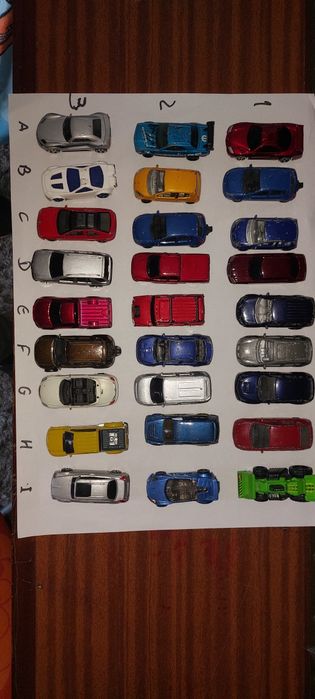 Vendo carrinhos escala 1/59