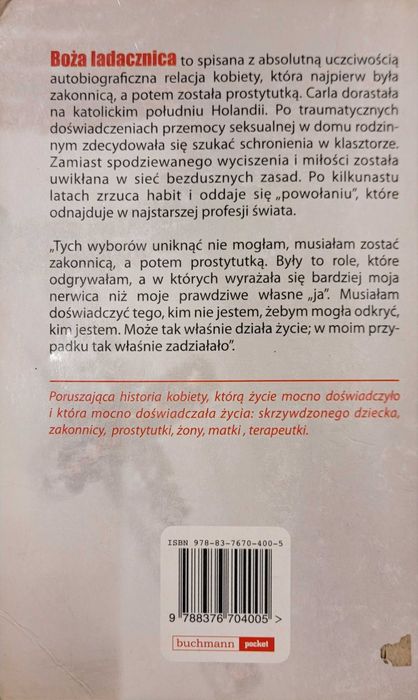 Boża ladacznica - książka