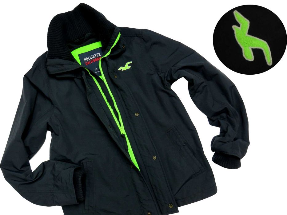 Abercrombie Hollister kurtka przejściowa męska XL