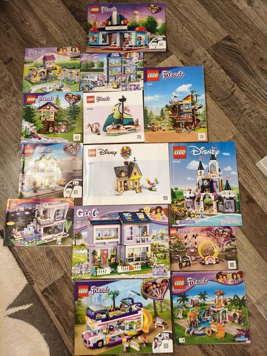 Klocki lego różne