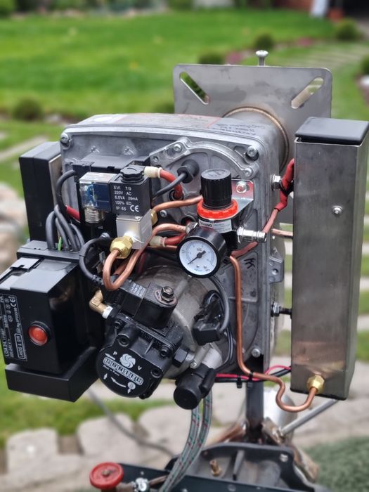 Palnik na olej do pieca na  Węgiel