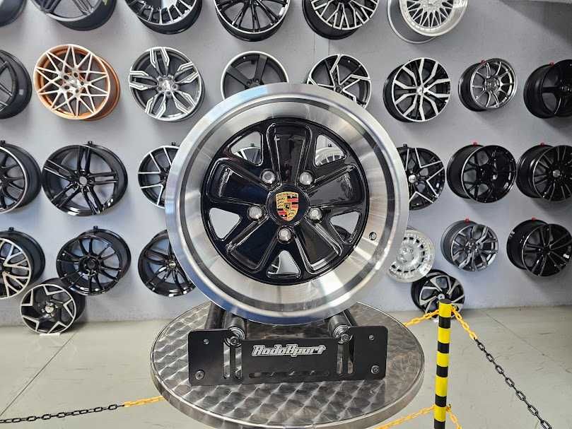 Jantes look Fuchs p/ Porsche em 16 | 5x130 novas