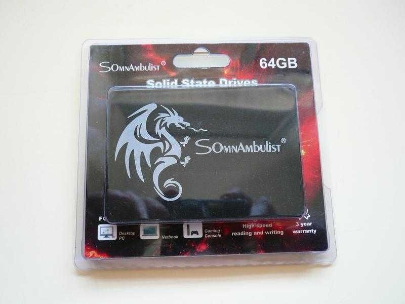 SSD диски 60-256 Гб