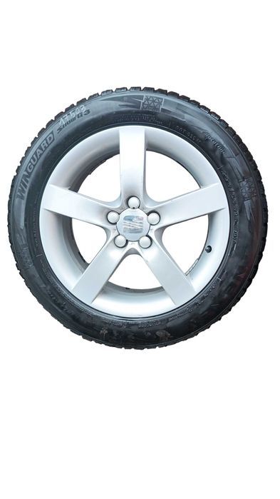 Felgi Alufelgi Koła Opony Zimowe 5x100 205/55 R16 2024 Ibiza Leon