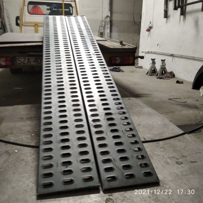 Najazdy stalowe podjazdy lohr wzmocnione 3mb producent balchy najazdów