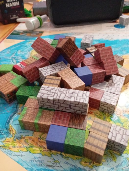 Магнітний конструктор Майнкрафт