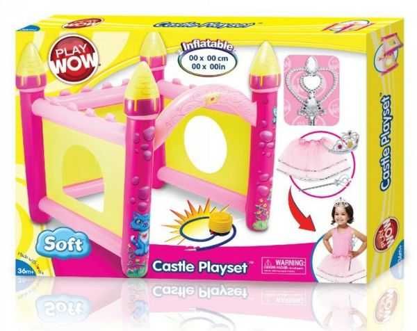 Play WOW Nadmuchiwany zamek Mała Księżniczka PW3160