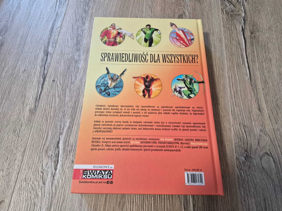 Sprawiedliwość Alex Ross komiks DC Limited