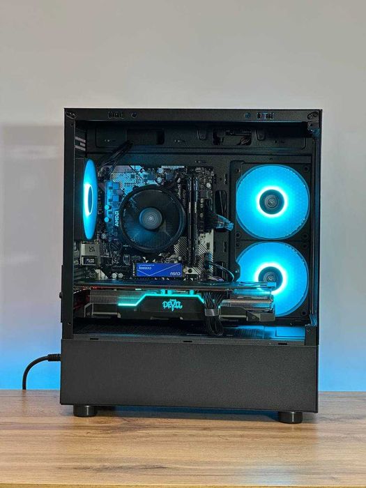 ІгровийПК/Ryzen 5 5500/b450m/16gb ram/RX5700XT 8gb/650w/ProPC/Гарантія