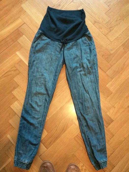 Spodnie ciążowe H&M r.36 jak nowe,wygodny materiał
