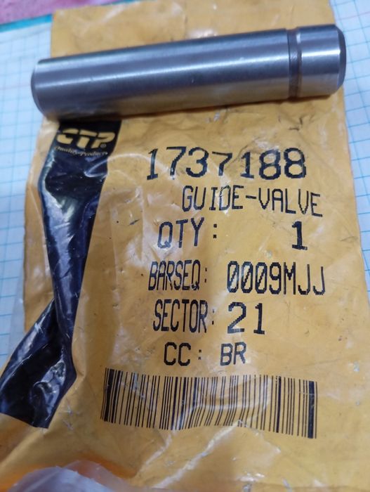 Втулка направляющая клапана caterpillar 3406.3408.3410.3412