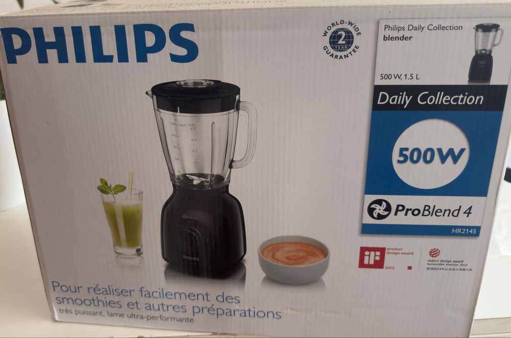 Philips blender liquidificador 500W HR2145