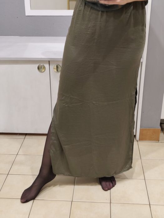 Spódnica Maxi Reserved – Khaki / Oliwkowa