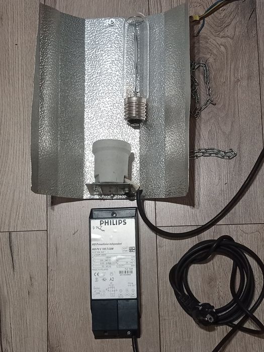 Odbłyśnik statecznik zarówka  Philips 100w