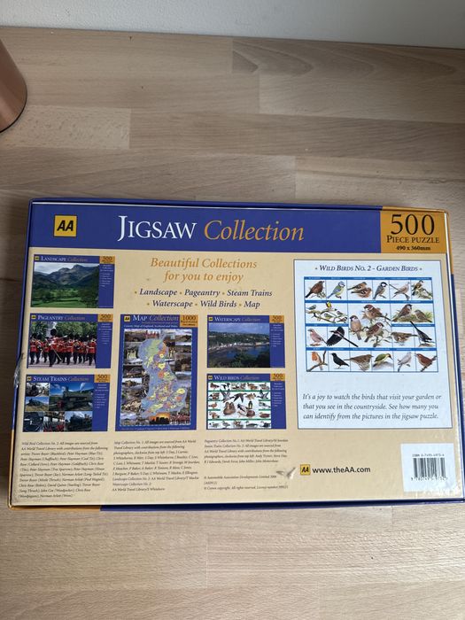 Puzzle 500elementów Ptaki