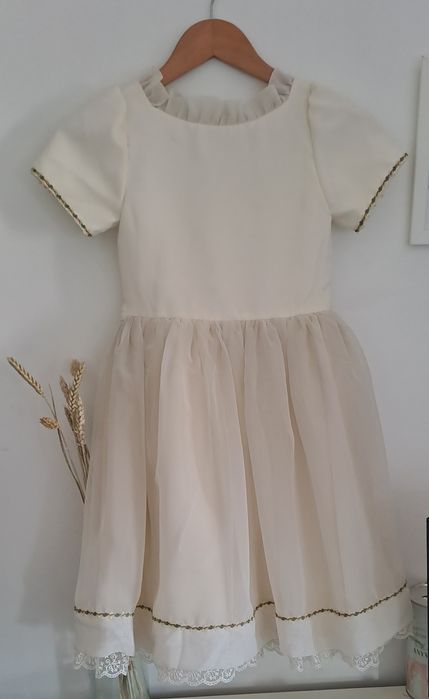 Vestido Cerimónia 6 Anos em Musselina
