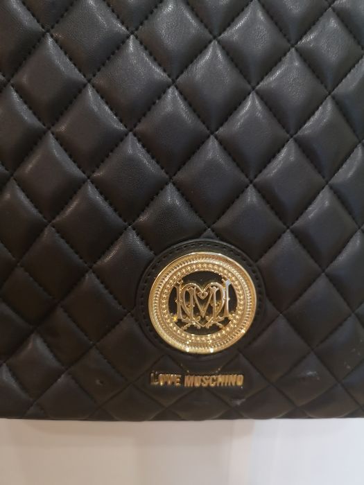 Bolsa tote Moschino preta