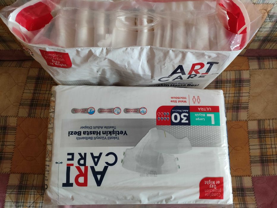 Підгузки для дорослих Art Care 30+14 шт. (розмір L)