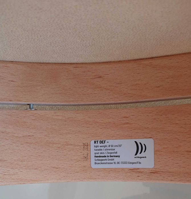 Bęben Obręczowy Ramowy Schlagwerk RTDEF 16" + Torba Meinl MFDB-16