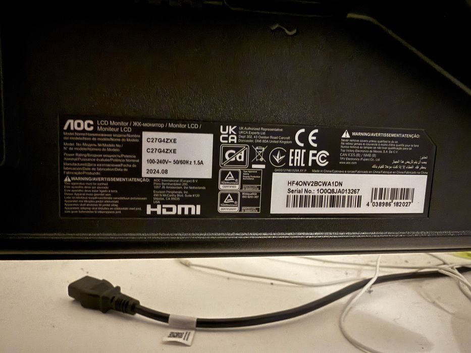 Monitor Gaming AOC444521918099640324