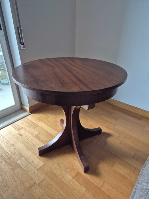 Mesa Redonda e Extensível Vintage (0.80m-1m)