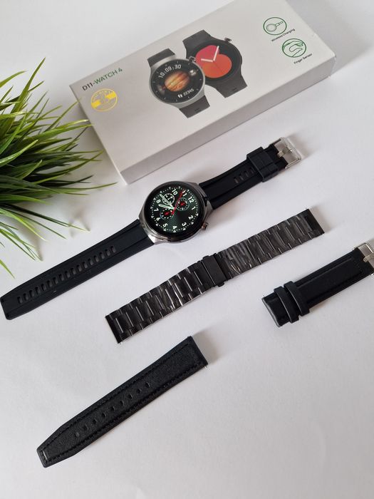 Smartwatch GT4, 4gen, komplet, amoled