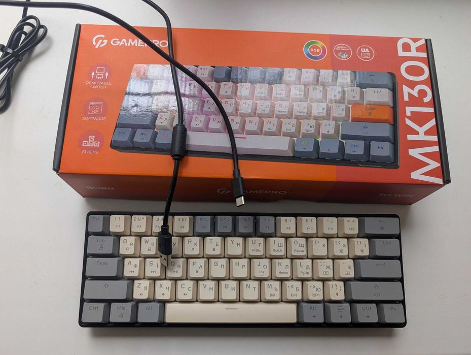 Клавиатура Gamepro MK130R 60%