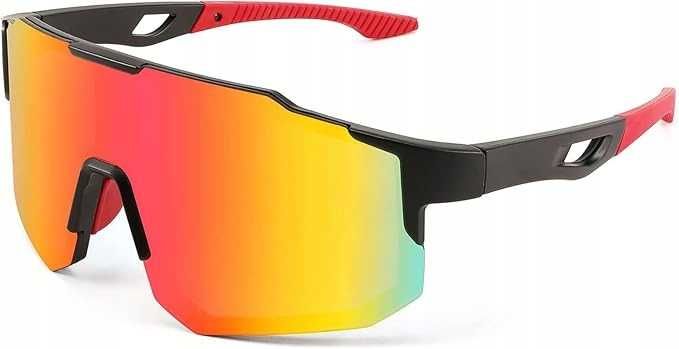 Sportowe okulary przeciwsłoneczne uv400 dla kobiet i mężczyzn