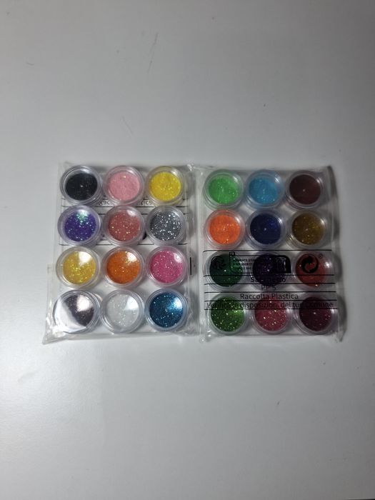 Glitter bilhos para unhas 24 unidades