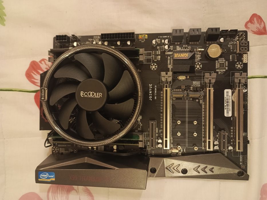 Материнська плата X99 2011-3 комплект