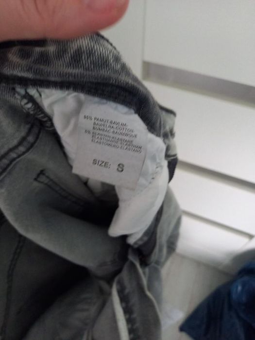Spodnie szare jensowe styl mom fit Jak Nowe rozmiar S