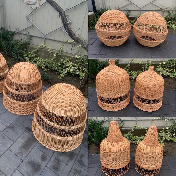 Наявність плафон люстра торшер лампа нічник абажур з лози плетений