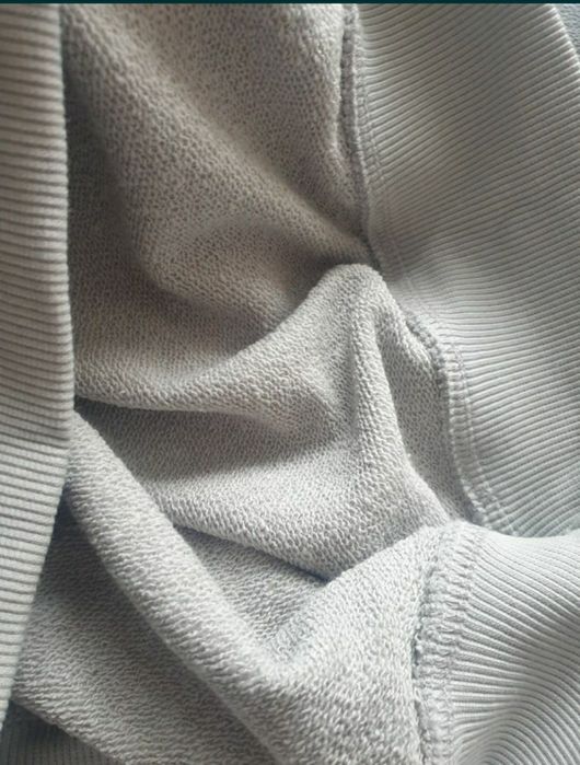 Bluza XXL męska long szara Karl