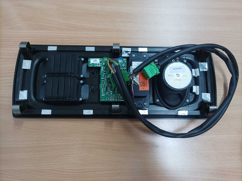 Panel do kampera, busa, autobusu, głośnik, lampka, nawiew