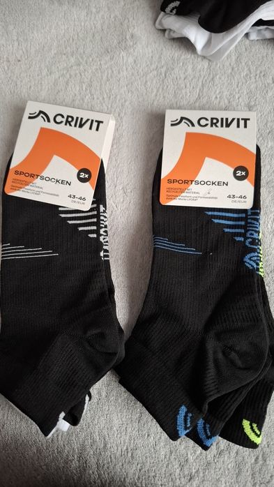 Skarpetki męskie Crivit rozmiar 43-46