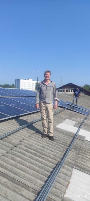 Сонячні панелі. Монтаж та підключення сонячних електростанцій.