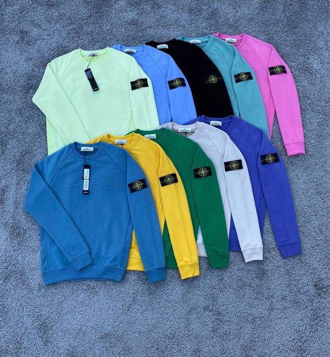 БЕЗ ПЕРЕДОПЛАТИ | STONE ISLAND світшот кофта стон айленд