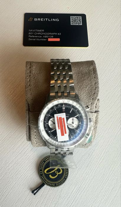 Relógio Breitling Navitimer B01 Chronograph 43