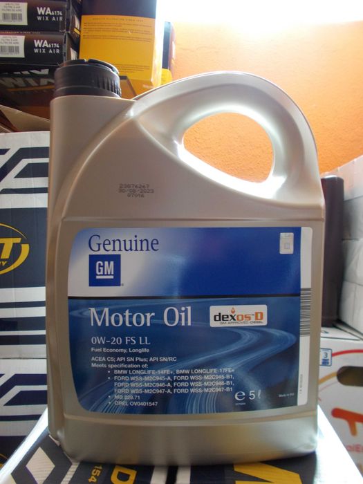 Lubrificantes GM Opel 0w-20 // 5w-30 // 10w-40