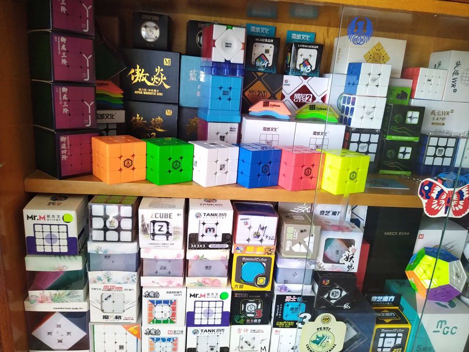 Коллекция головоломок от GAN, QIYI, MOYU