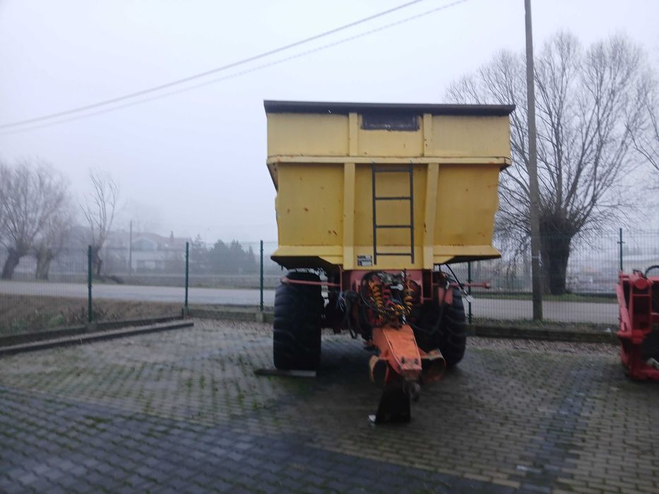 Przyczepa skorubowa veenhuis tandem os wymuszona hydroburta  kola 26.5